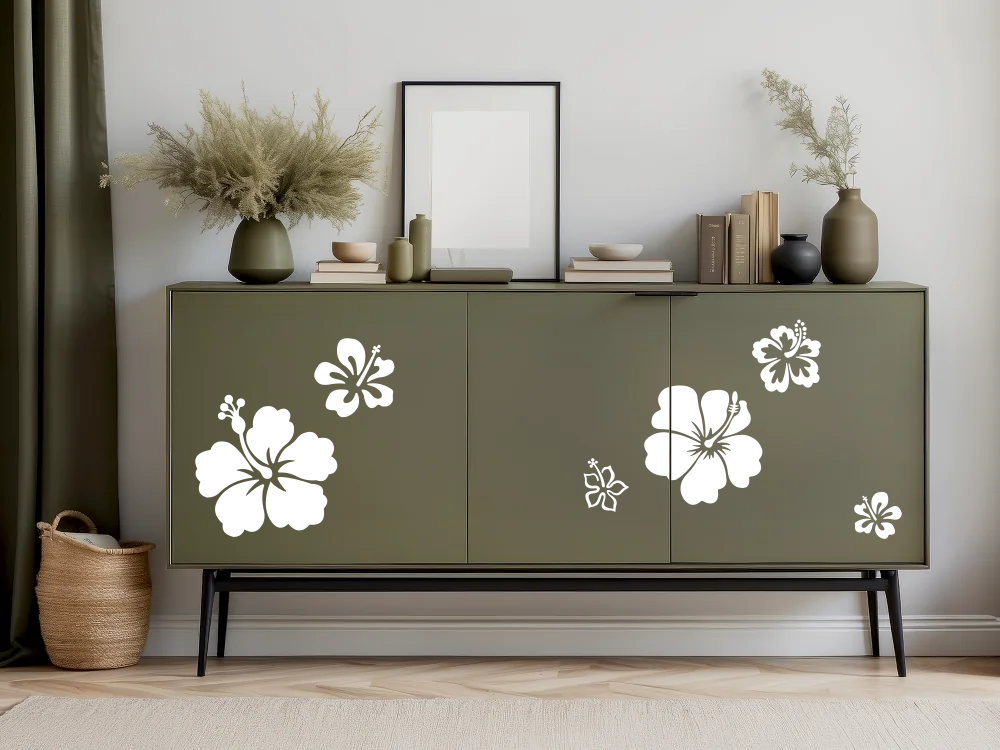 Möbeldekor Blütenvielfalt