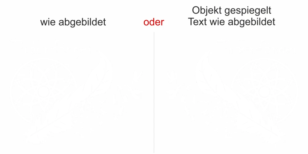 Möbeltattoo mit Traumfänger und Text - Ansicht Ausrichtung und Farbauswahl Möbeltattoo mit Traumfänger und Text - Ansicht Ausrichtung und Farbauswahl