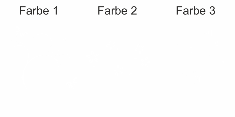 Möbeltattoo mit dekorativer Ranke - Ansicht Farbauswahl