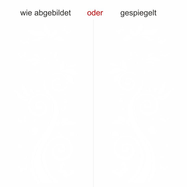 Möbeltattoo Ornament Frühlingsduft