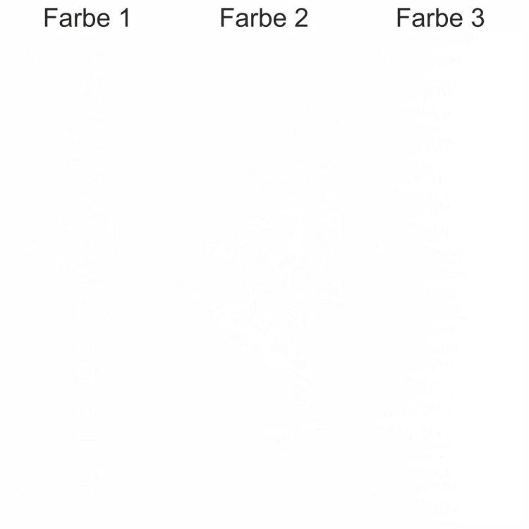 Farbiger Autosticker Tagtraum Bunter Aufkleber - Ansicht Farbauswahl