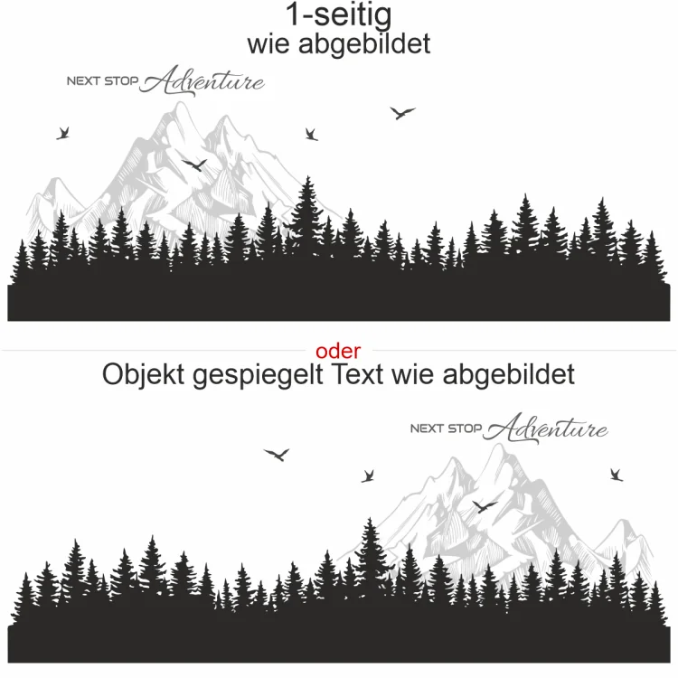 Reisemobilaufkleber Next Stop Adventure
