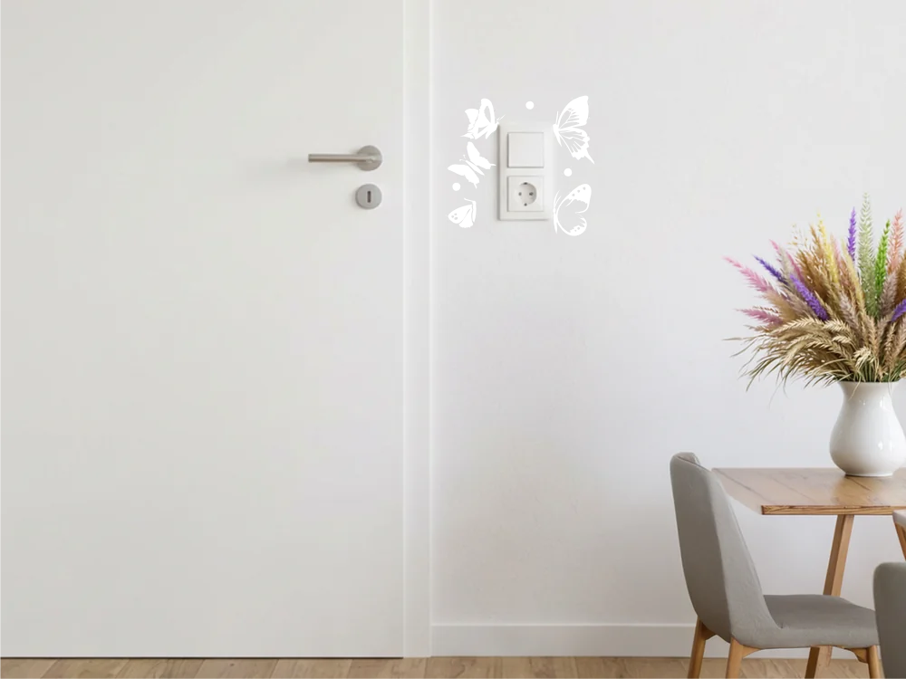 Schaltertattoo Motiv 6 Schmetterling