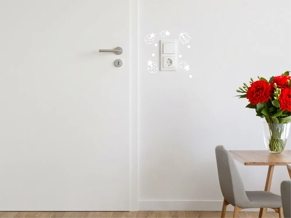 Schaltertattoo Motiv 7 Lady Bug