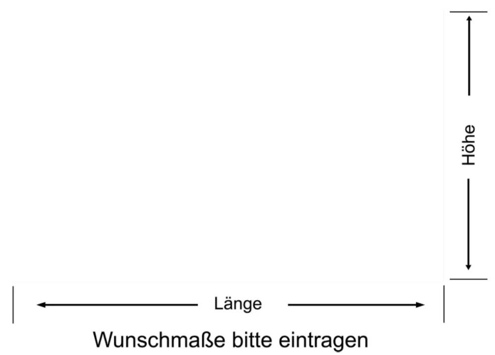 Schaufenster Dekorfolie Zuschnitt
