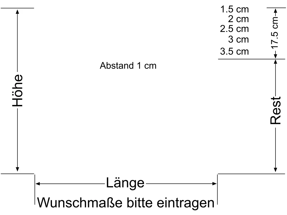Sichtschutzfolie Blickschutz - Ansicht Farbauswahl