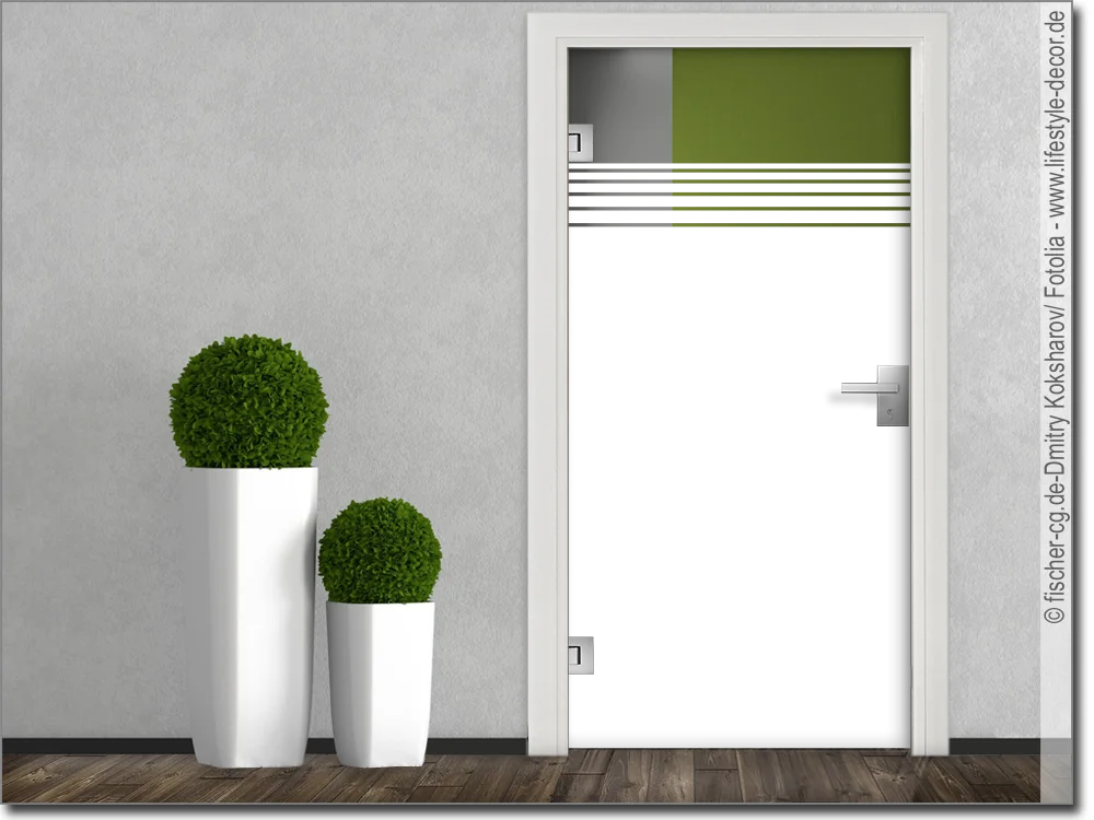 Sichtschutzfolie Ganzglastür