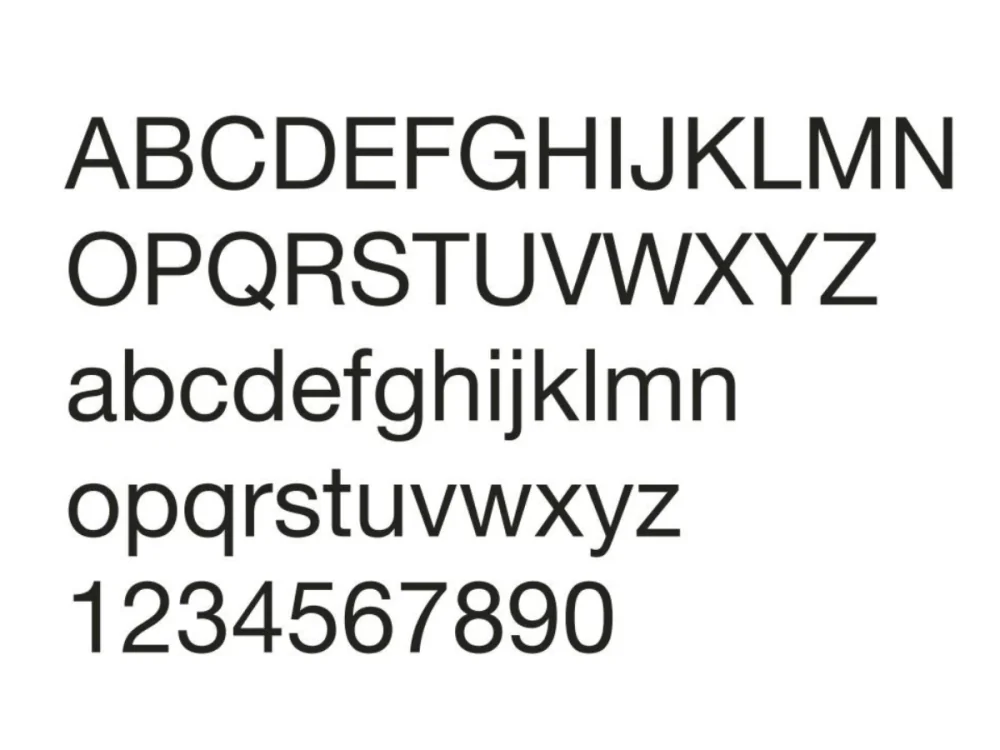 Sichtschutzfolie mit Wunschtext für Tierarzt - Ansicht Alphabet 2.Zeile