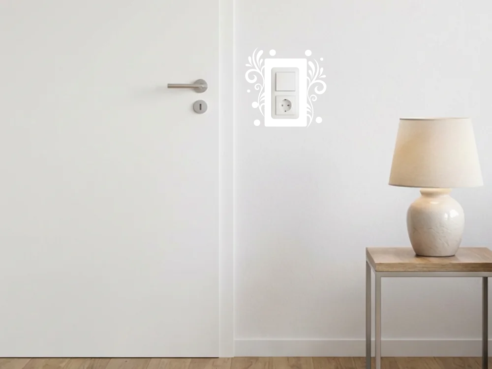 Steckdosentattoo Motiv 1