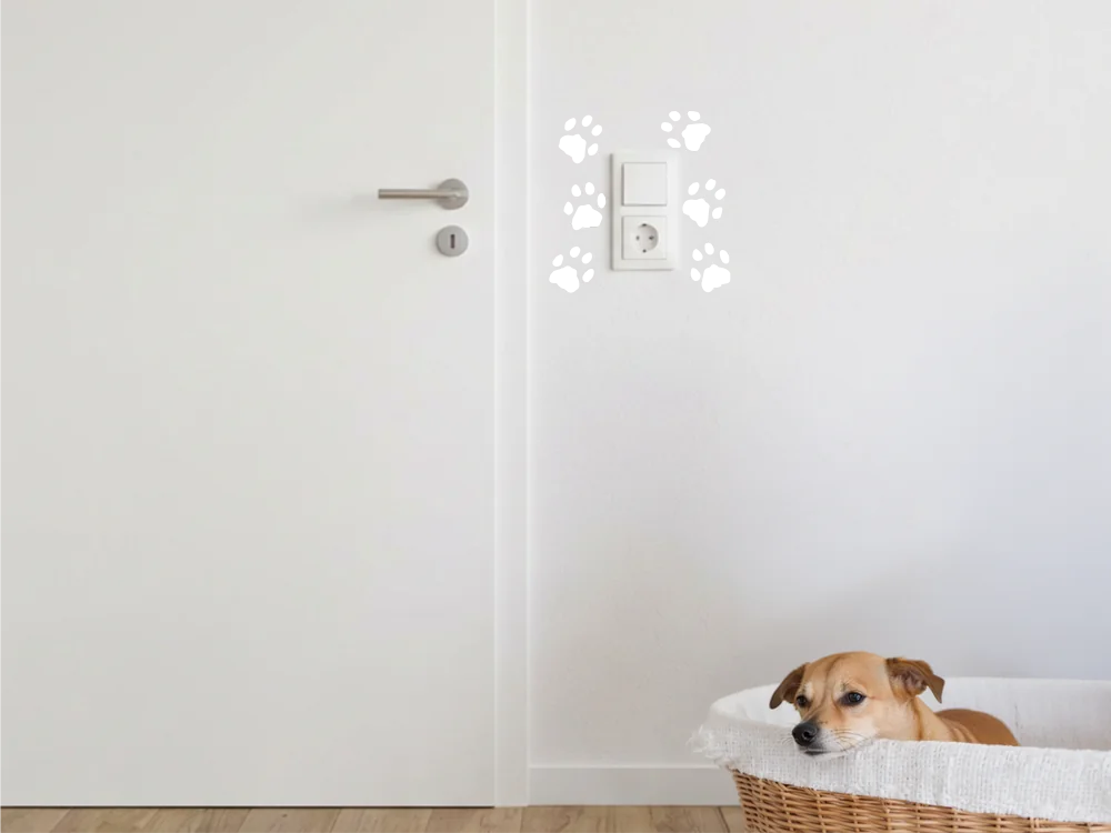 Steckdosentattoo Motiv 5 Tatzen