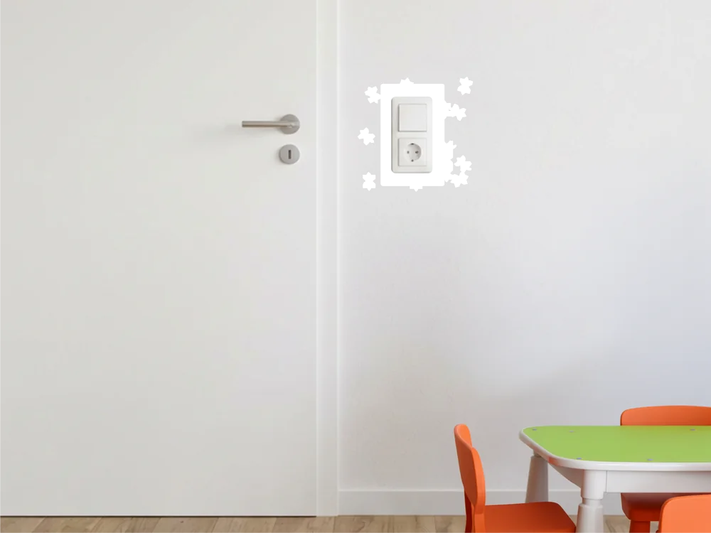 Steckdosentattoo Motiv 9 Puzzle