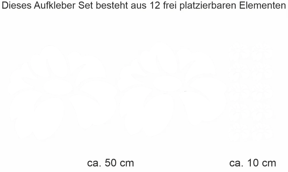 Cartattoo Flower Set