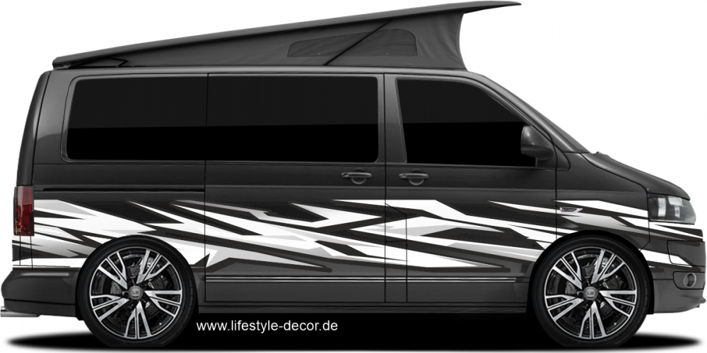 Van Graffiti Aufkleber