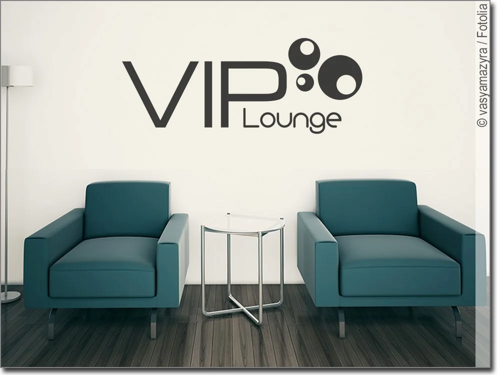 Wandsticker VIP Lounge