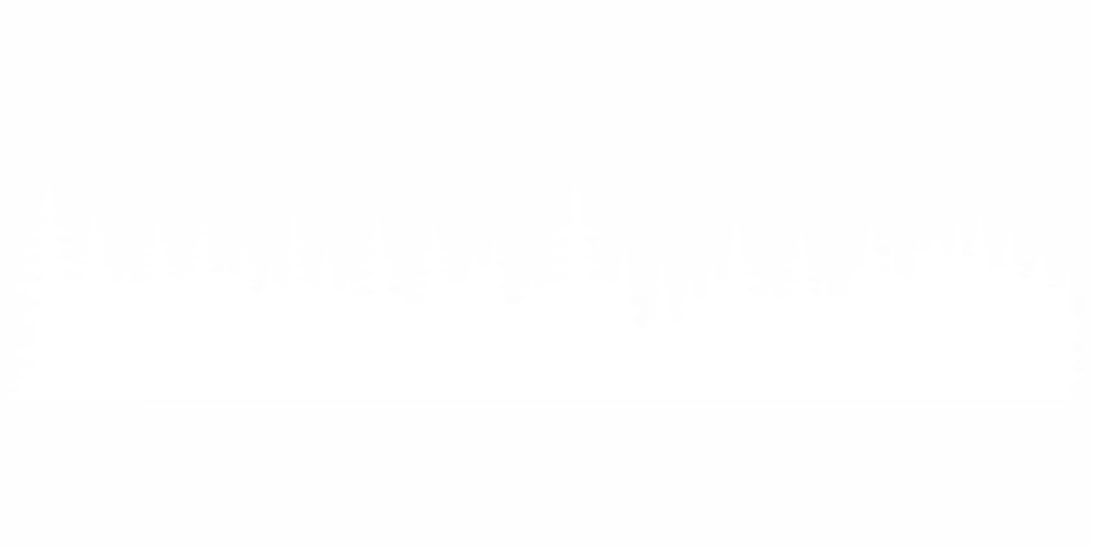 Campingaufkleber Waldpanorama