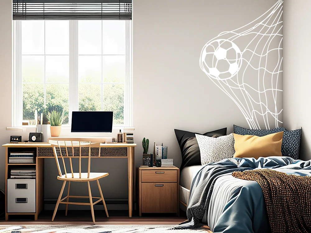 Wandaufkleber Fußball