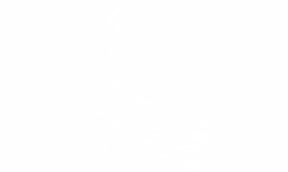 Wandtattoo Sternzeichen Skorpion