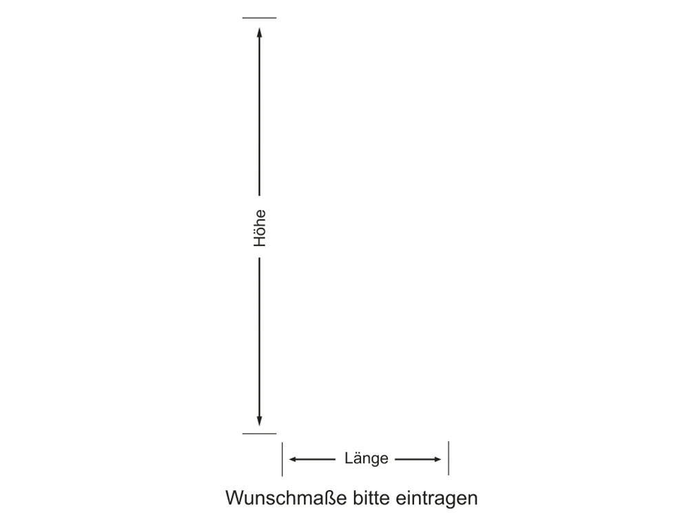 Wandbanner mit Text Essen - Ansicht Farbauswahl