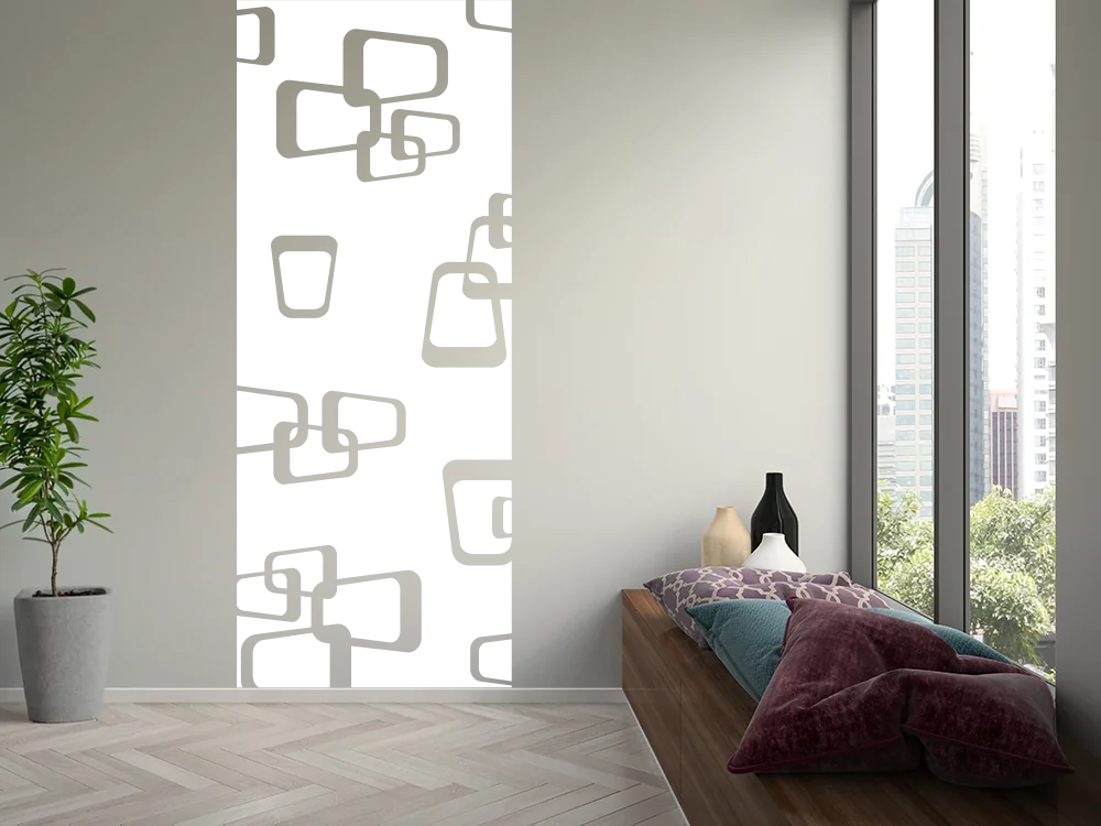 Wandbanner Retromuster