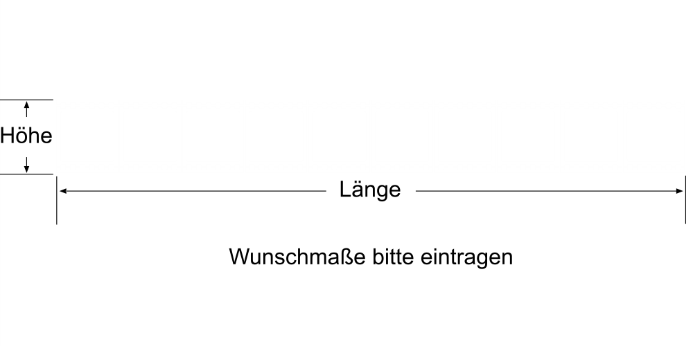 Wandaufkleber Filmstreifen