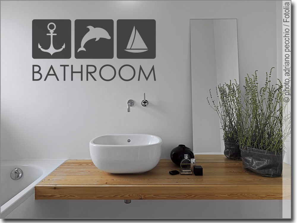 Wandtattoo Bathroom: Ein Highlight in jedem Badezimmer