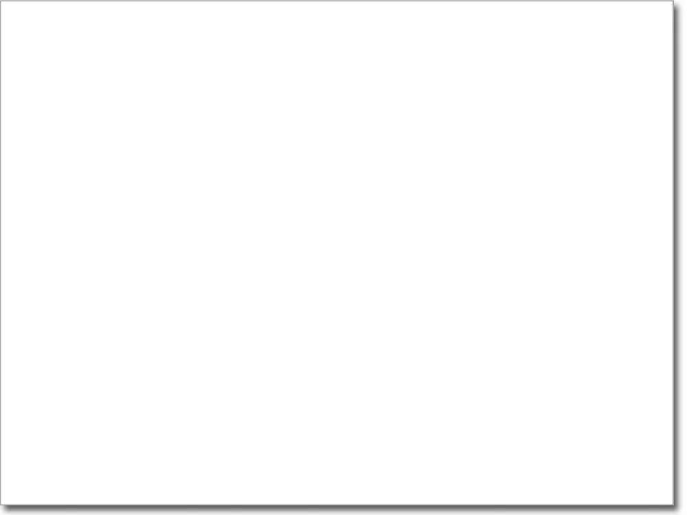 Wandaufkleber Blumen mit Schmetterling