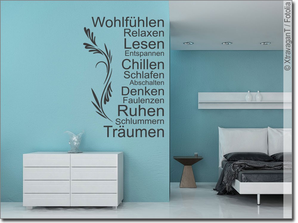 Wandtattoo Lieblingsplatz Wandaufkleber zum Wohlfühlen