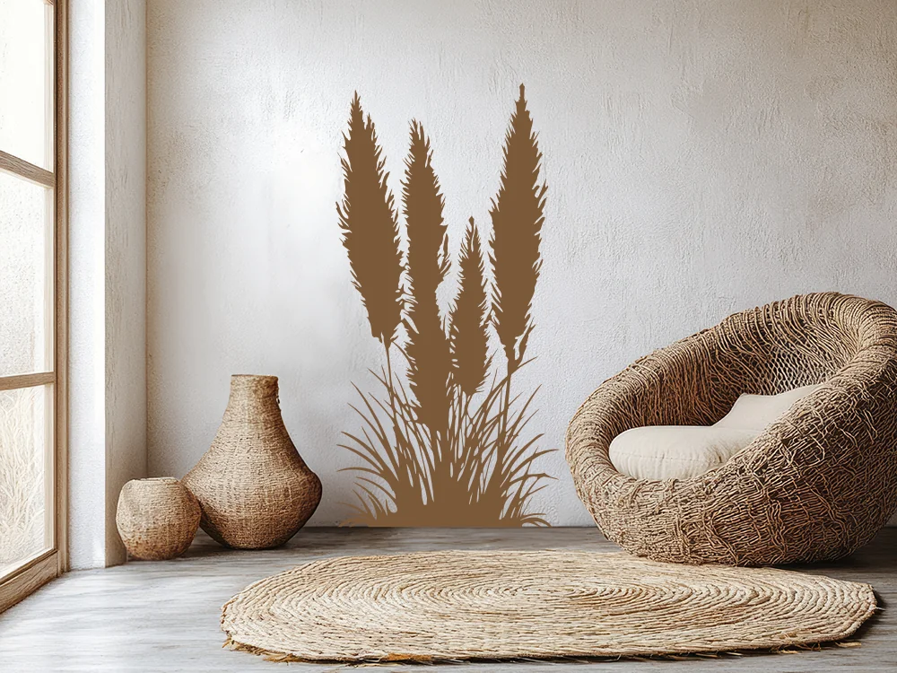 Wandtattoo Amerikanisches Pampasgras