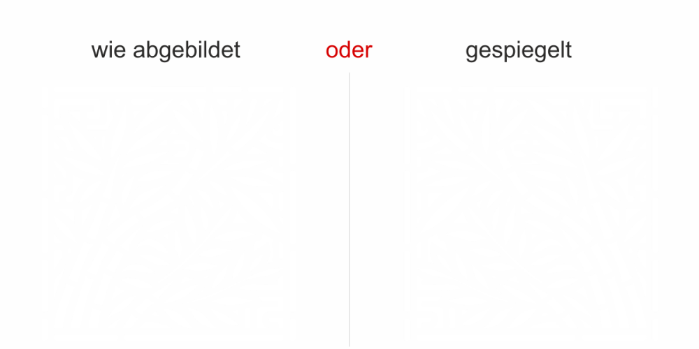 Wandtattoo Bambus Quadrat - Ansicht Ausrichtung mit Farbauswahl Wandtattoo Bambus Quadrat - Ansicht Ausrichtung mit Farbauswahl