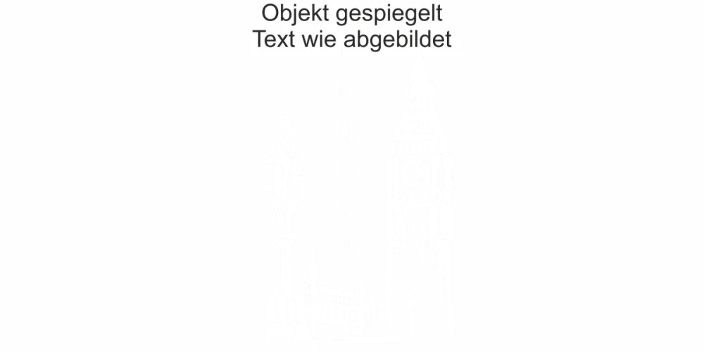 Wandtattoo mit Big Ben in London - Ansicht Ausrichtung und Farbauswahl Wandtattoo mit Big Ben in London - Ansicht Ausrichtung und Farbauswahl
