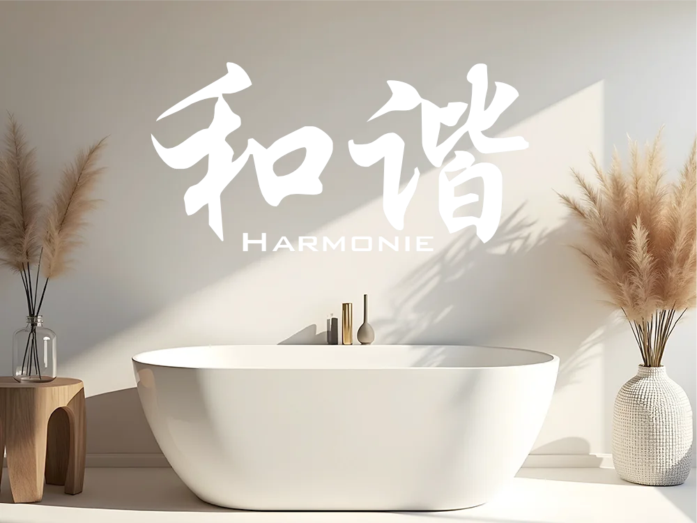 Wandtattoo Chinesisches Zeichen Harmonie