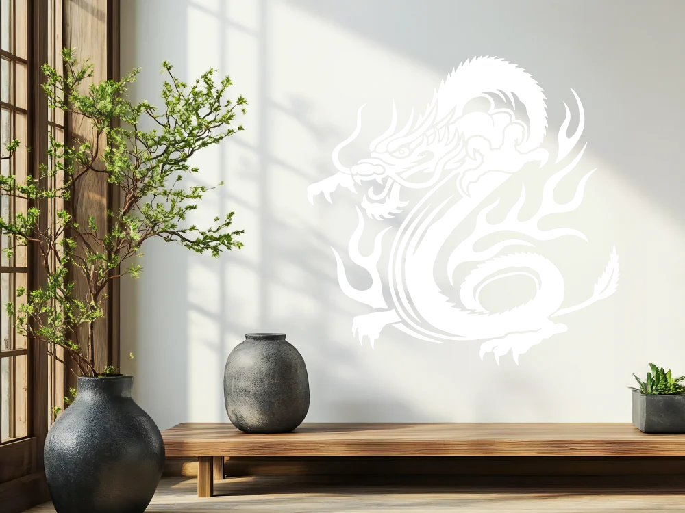 Wandtattoo Drache Fluitare