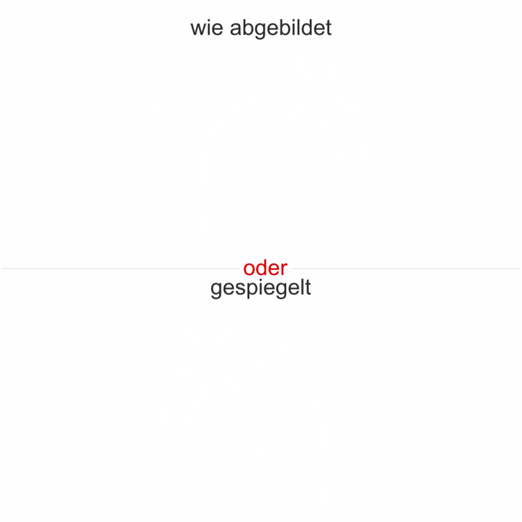 Garderobensticker Stilvolles Ornament