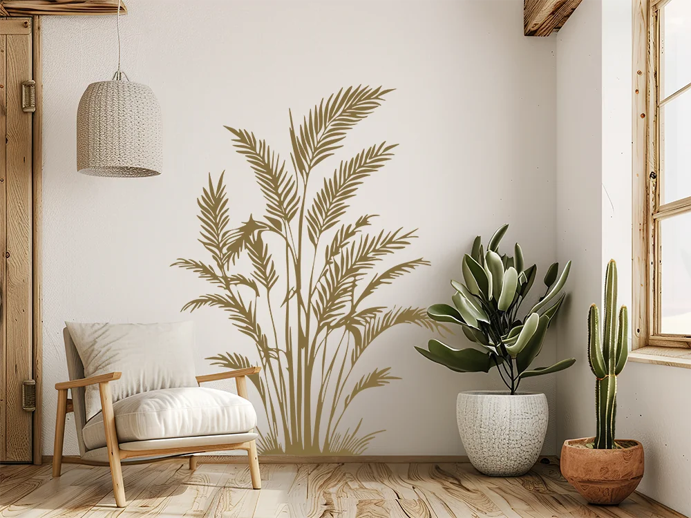 Wandtattoo Goldfruchtpalme