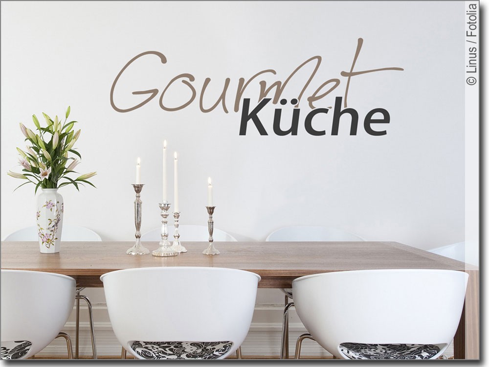 Wandtattoo Gourmet Küche Als Wanddesign Für Genießer 2823