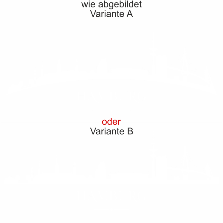 Wandtattoo mit Skyline von Hamburg - Ansicht Ausrichtung mit Farbauswahl und Variante Wandtattoo mit Skyline von Hamburg - Ansicht Ausrichtung mit Farbauswahl und Variante