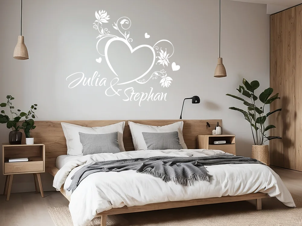 Wandtattoo Herzen