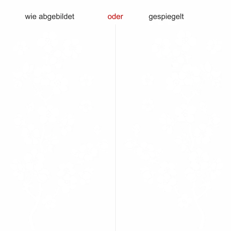 Wandtattoo Kirschblüte - Ansicht Farbauswahl Wandtattoo Kirschblüte - Ansicht Farbauswahl