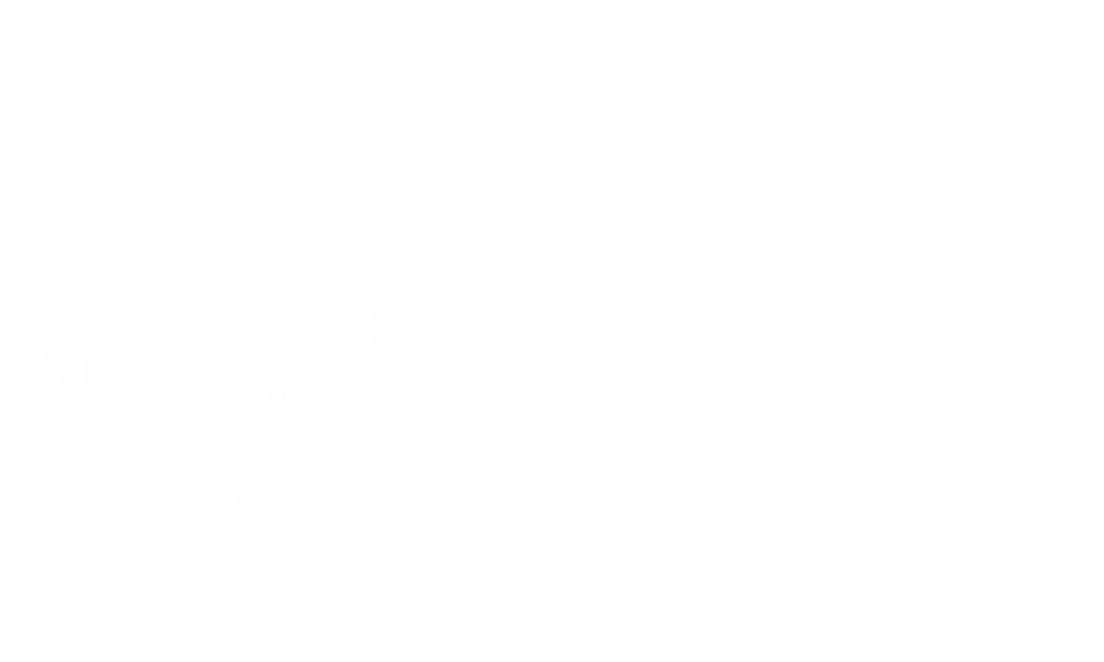 Wandaufkleber Sternzeichen Fische