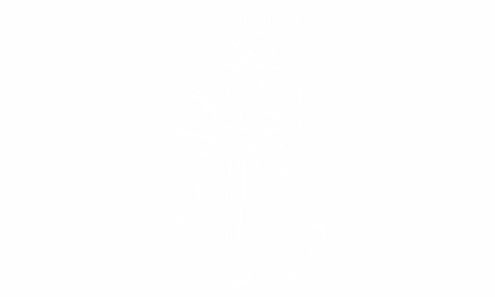 Wandtattoo Sternzeichen Wassermann