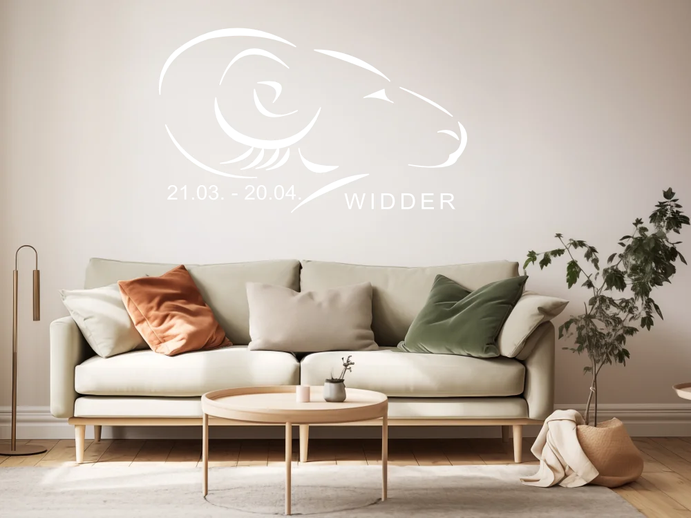 Wandtattoo Sternzeichen Widder