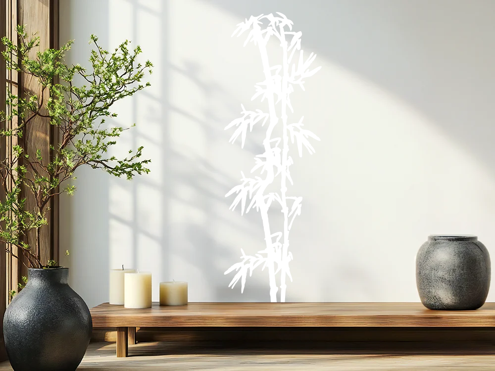 Wandtattoo Stilvoller Bambus