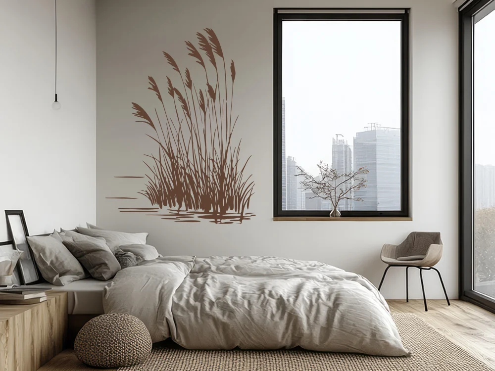 Wandtattoo Ufergräser