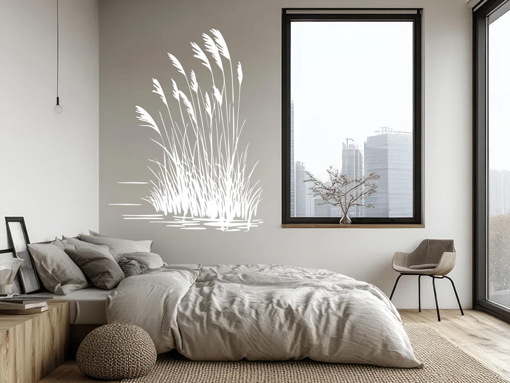 Wandtattoo Ufergräser - Ansicht Farbauswahl