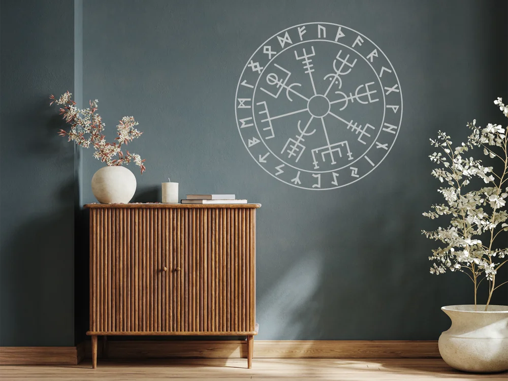 Wandtattoo Vegvísir Wandtattoo Vegvísir