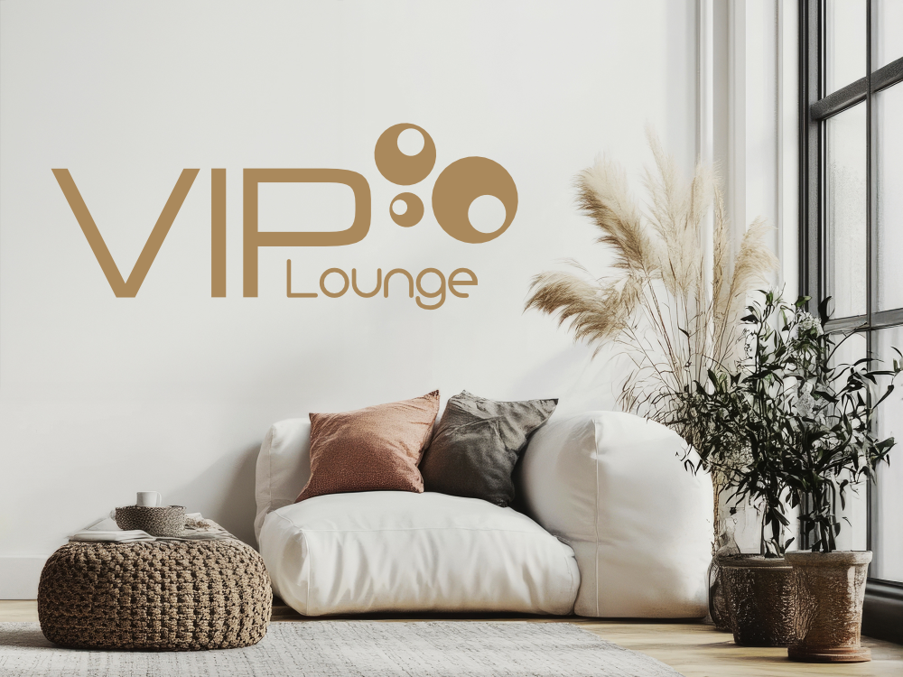 Wandtattoo VIP Lounge