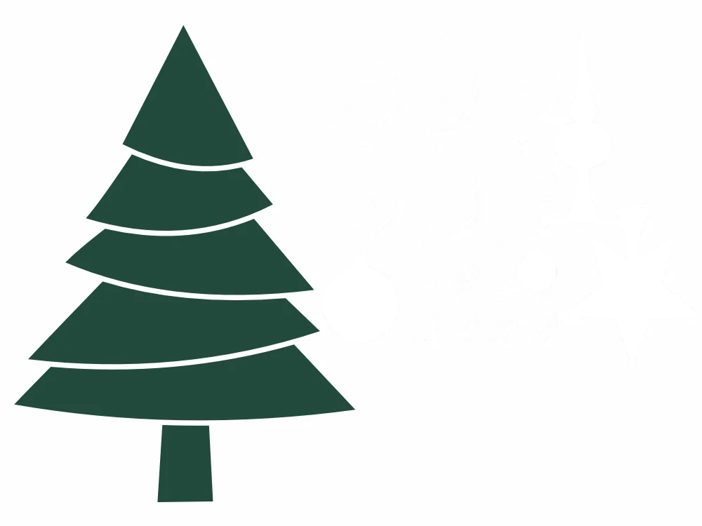 Wandtattoo Weihnachtsbaum - Ansicht Farbauswahl