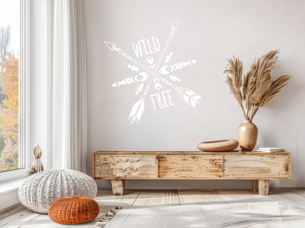 Wandtattoo Wild and Free