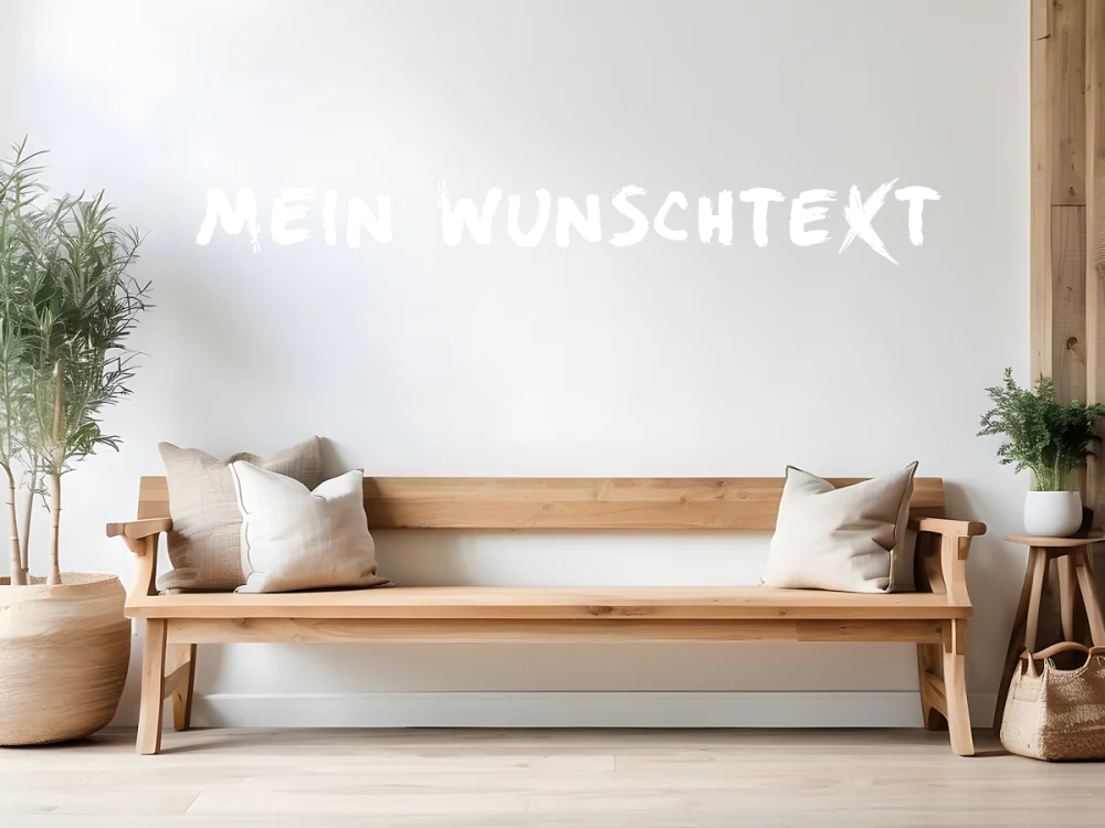 Wandtattoo Wunschtext 14 - Ansicht Farbauswahl