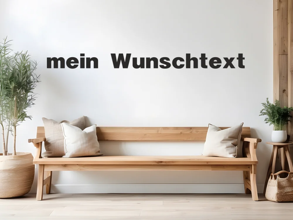 Wandtattoo Wunschtext 27
